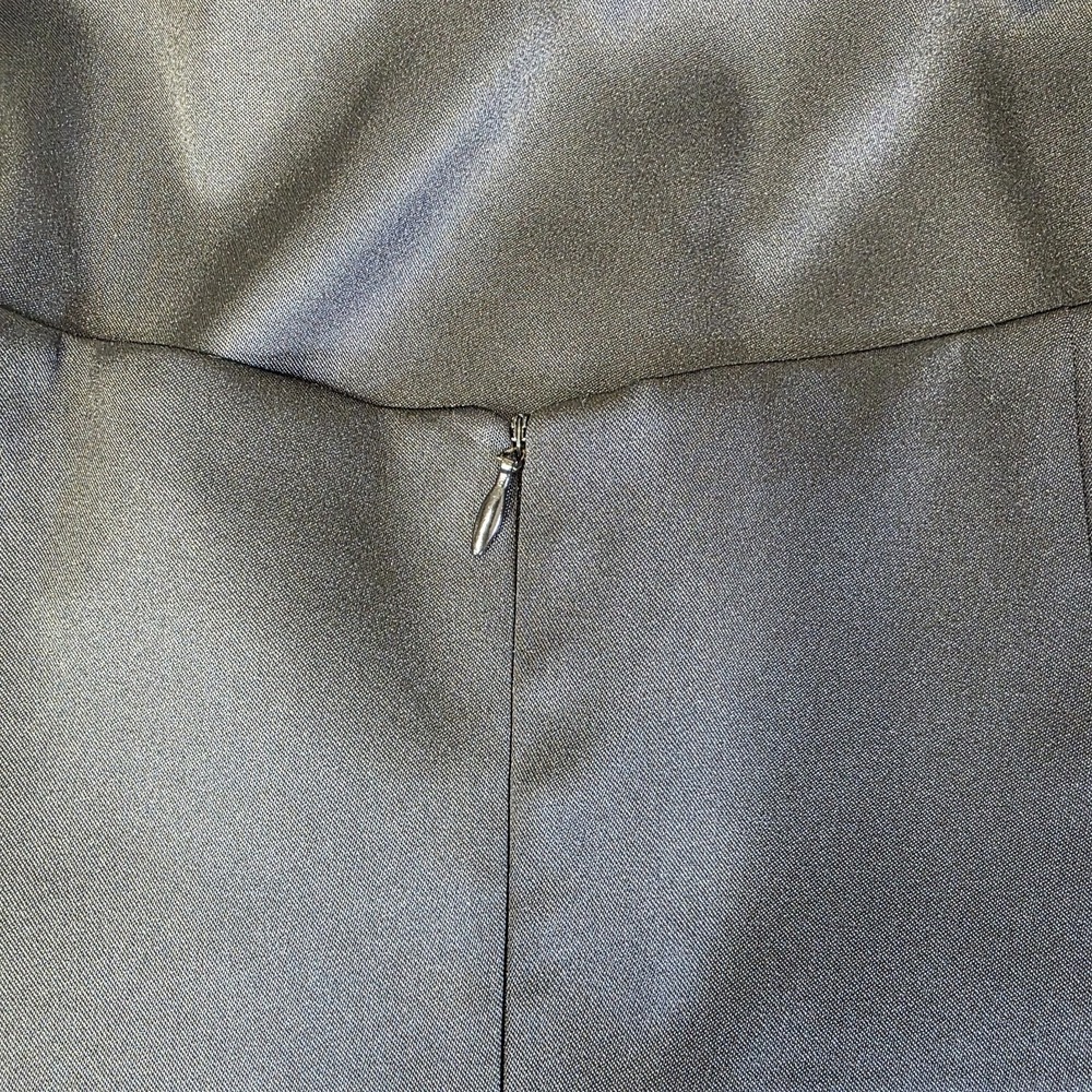 Vintage 90s Laundry Womens Black 8‎ Formal Halter Cocktail Party Dress Slit HOCO - Picture 8 of 15